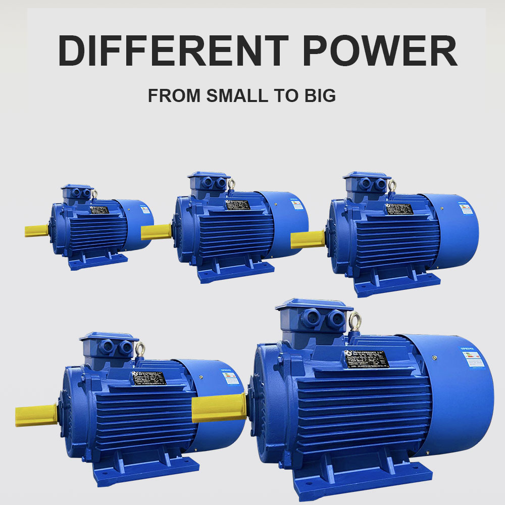 Three Phase Induction Motor 0.75kW-375kW, 230/400V, IE3/IE4 Efficiency, B3/B5 Mounting`